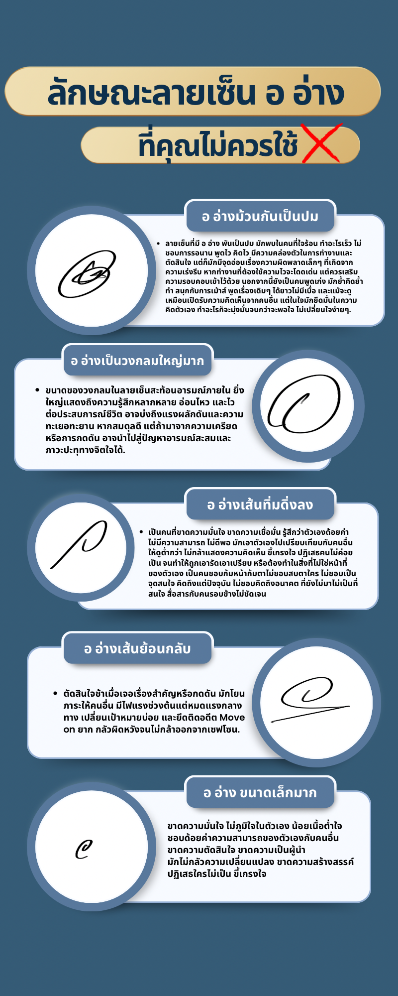 Infographic: ออกแบบลายเซ็น อ อ่าง ที่ดีออกแบบอย่างไร Infographic: ออกแบบลายเซ็น อ อ่าง ที่ดีออกแบบอย่างไร